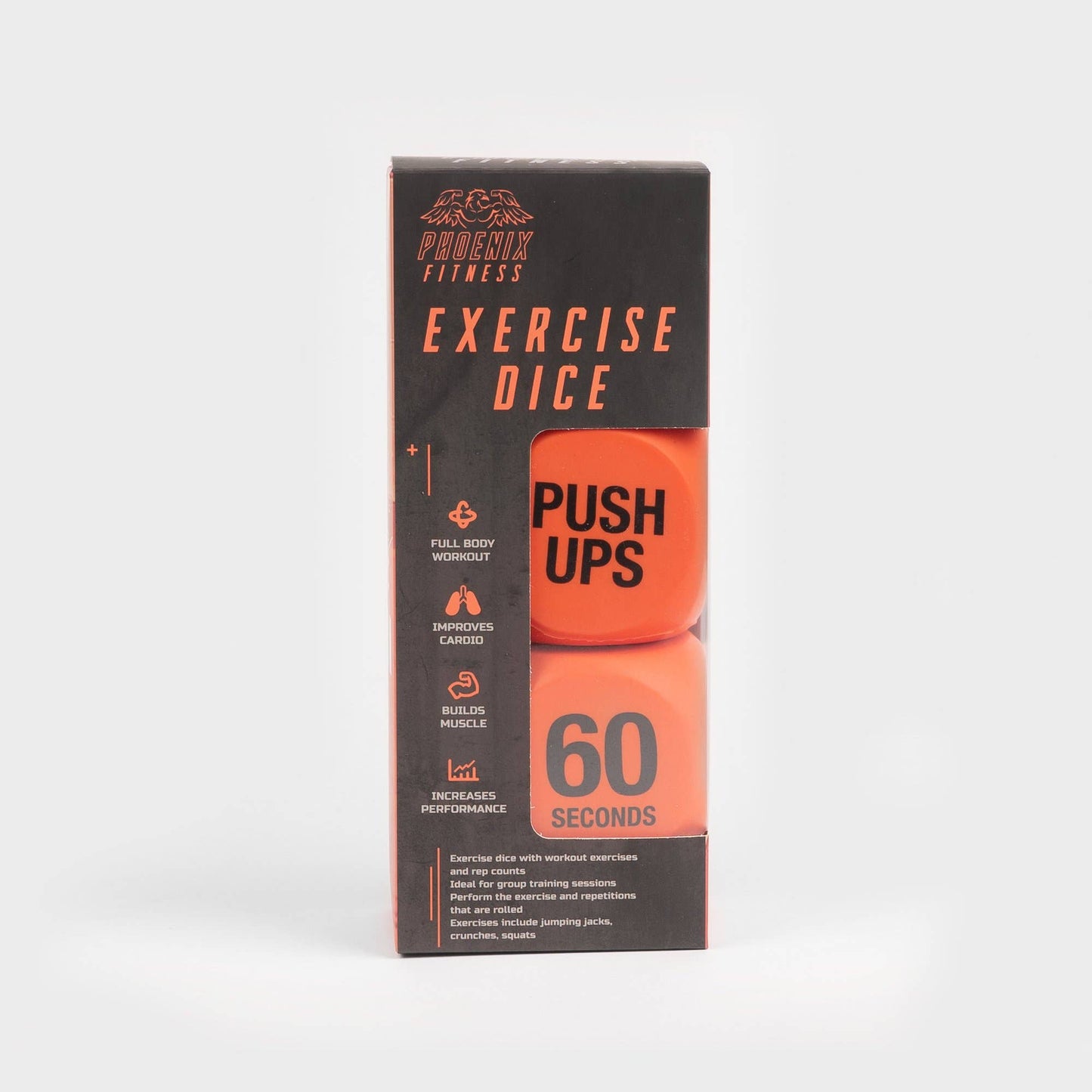 Fitness Routine Exercise Dice