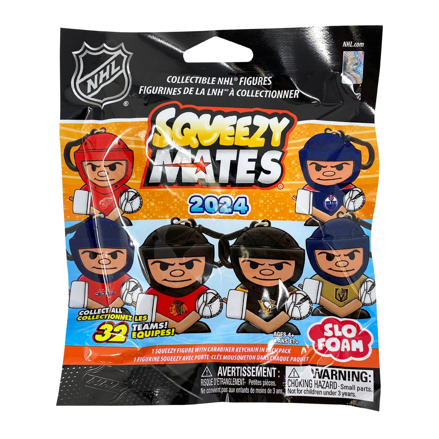 2024 SqueezyMates NHL Gravity Feed Display