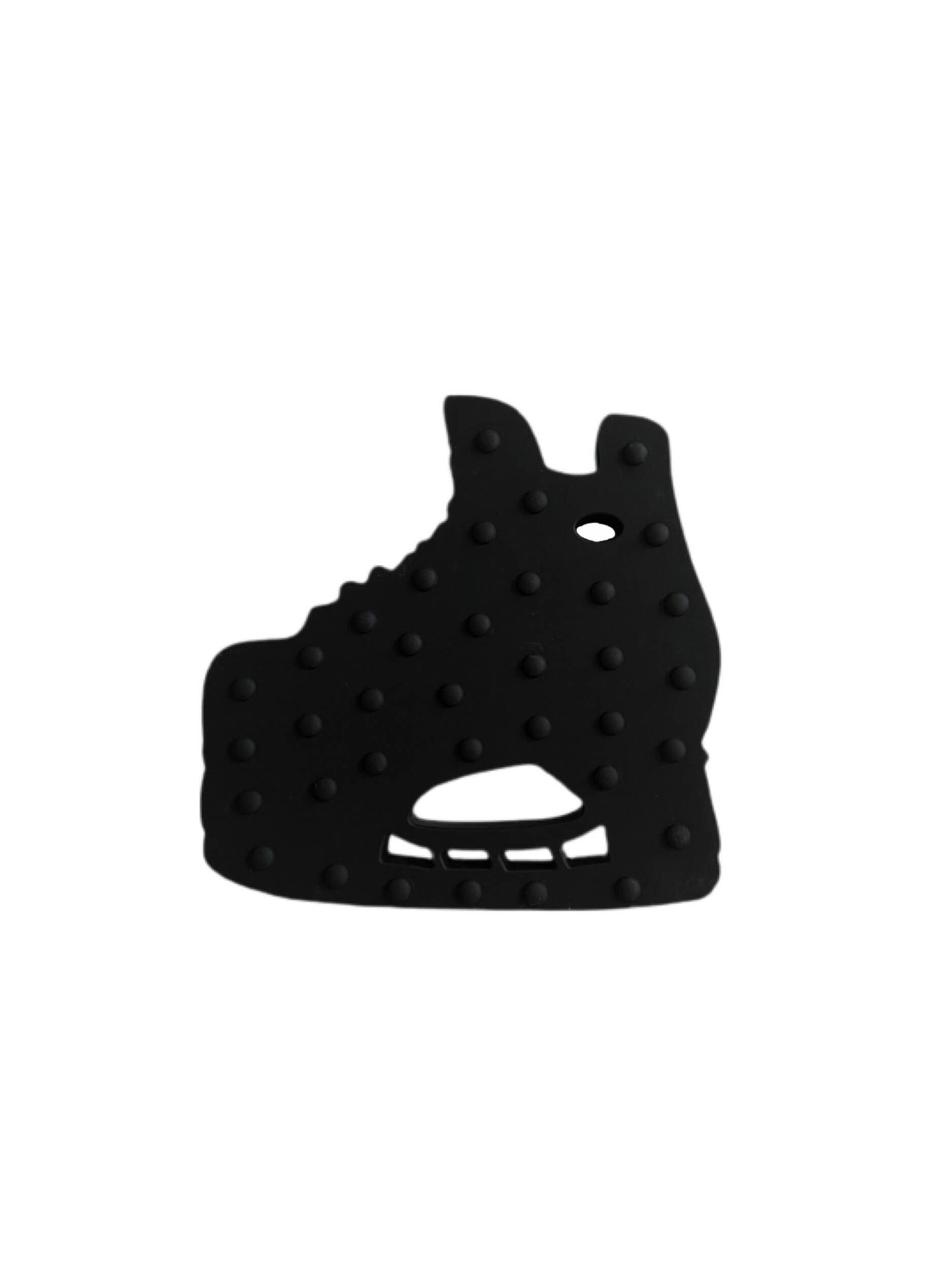 Silicone Hockey Skate Teether With OR W/Out Clip