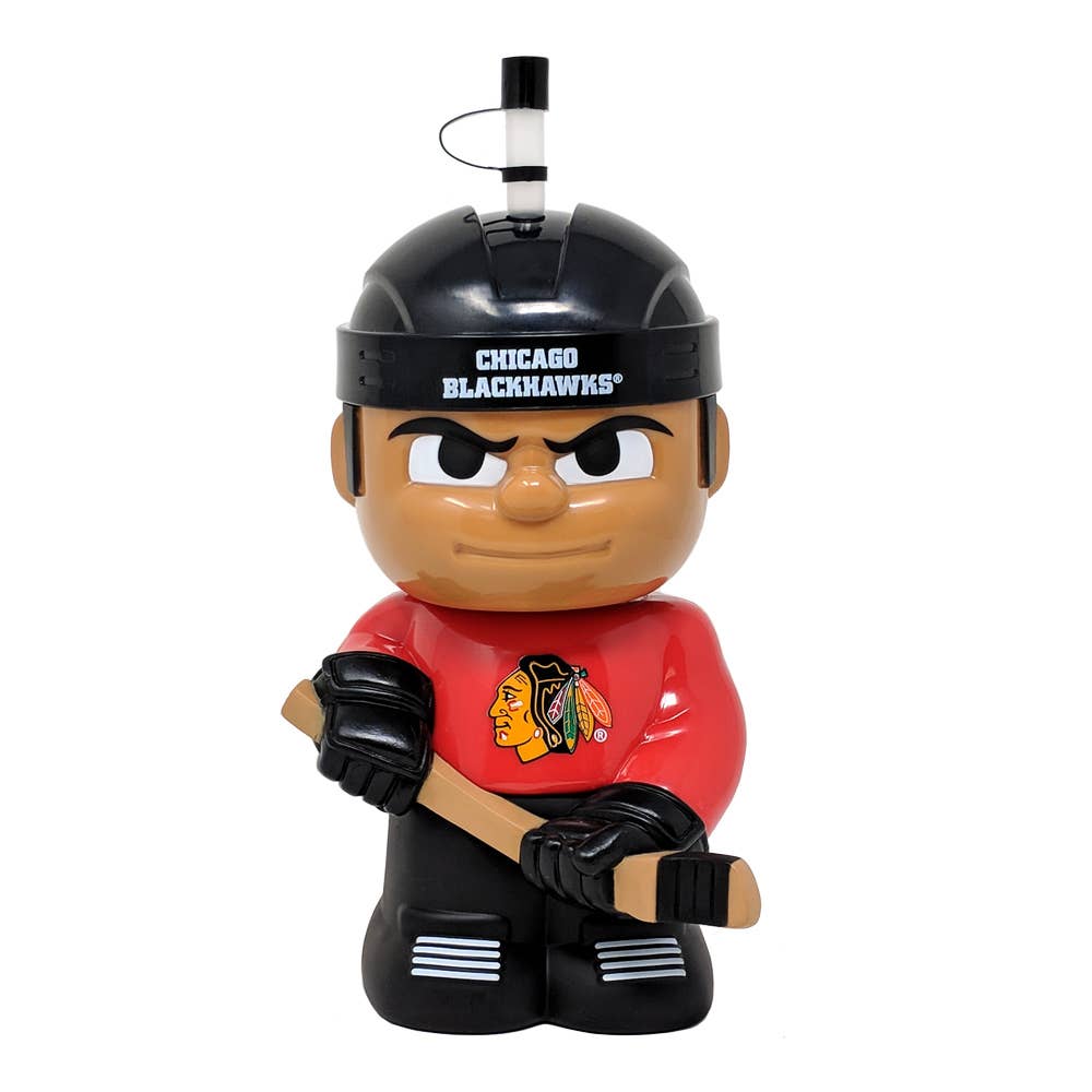 Chicago Blackhawks Big Sip 3D Water Bottle