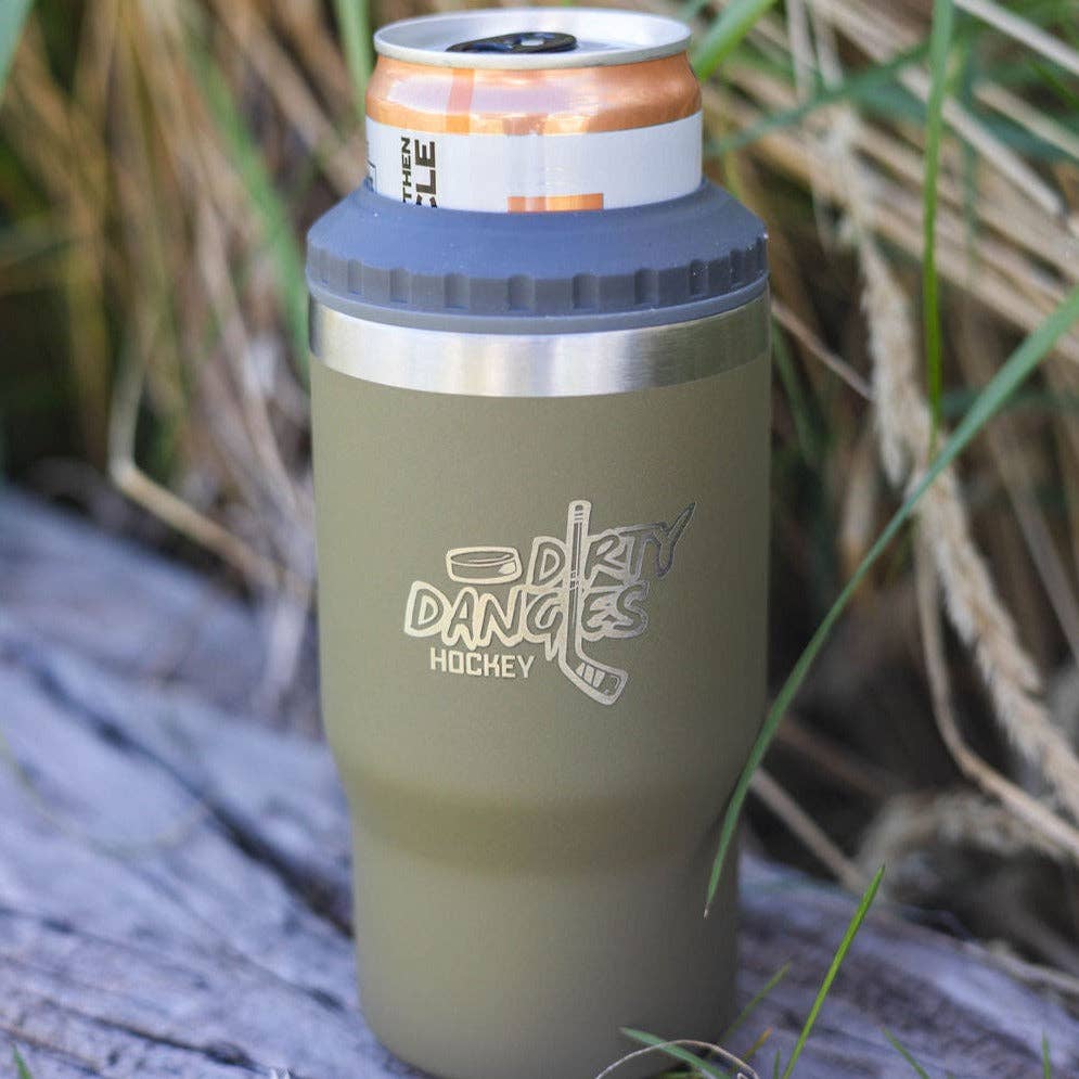 12 oz 4 in 1 Rink Ready Tumbler - Dirty Dangles Hockey