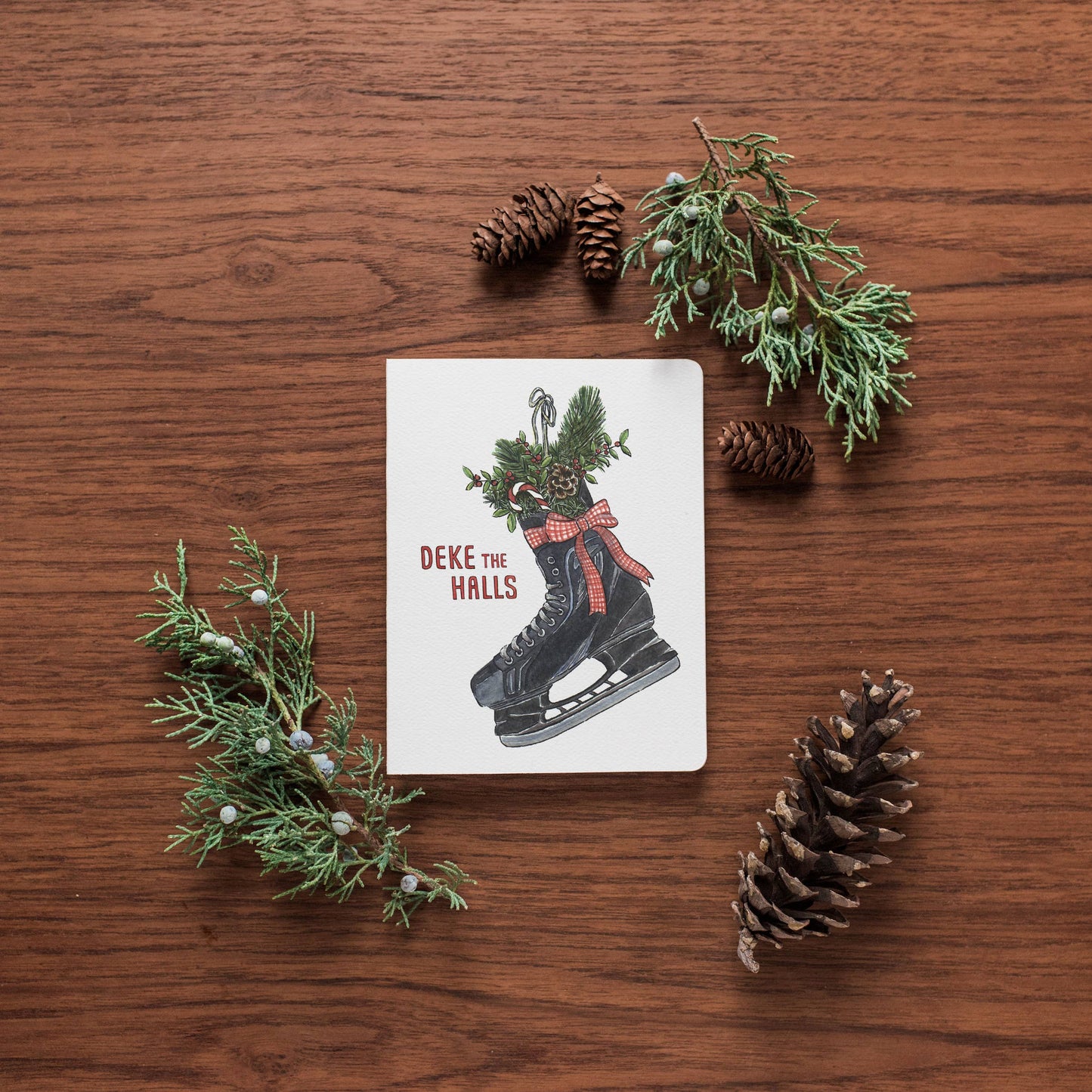 Deke the Halls Card