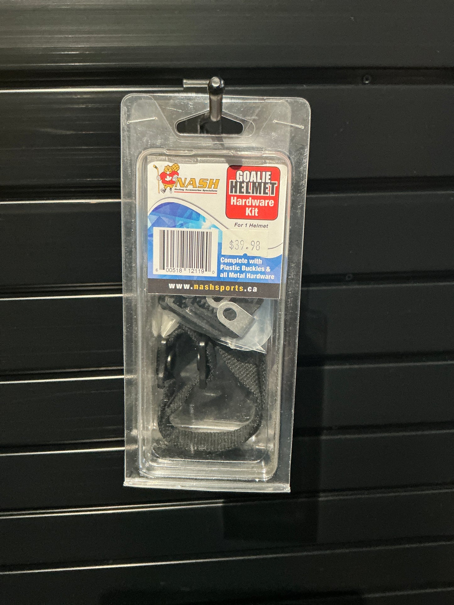 NASH Goalie Helmet Hardware Kit