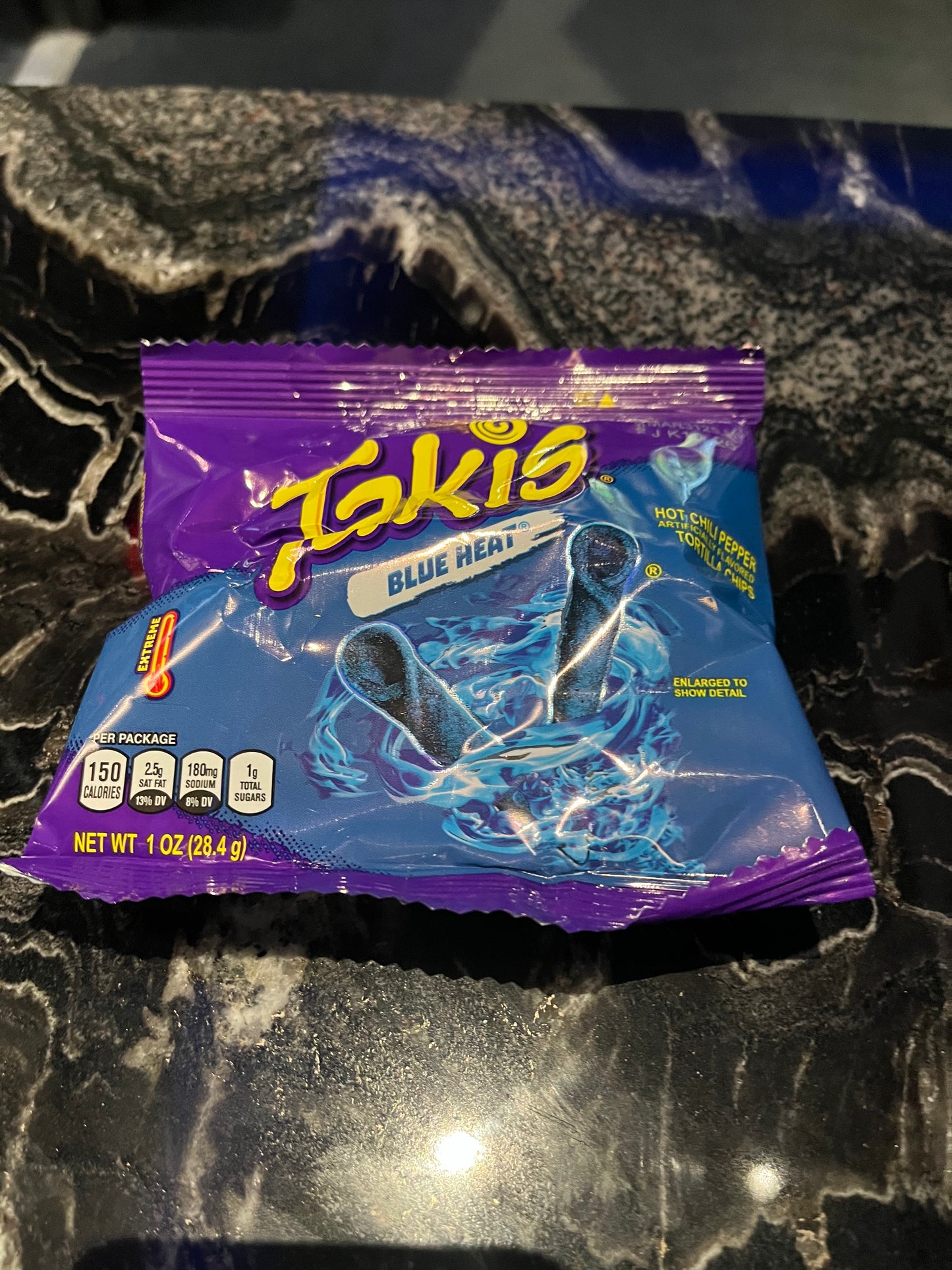 Takis blue heat