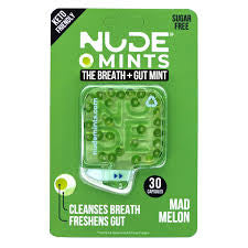 NUDE Mints, Breath + Gut Mints - Mad Melon