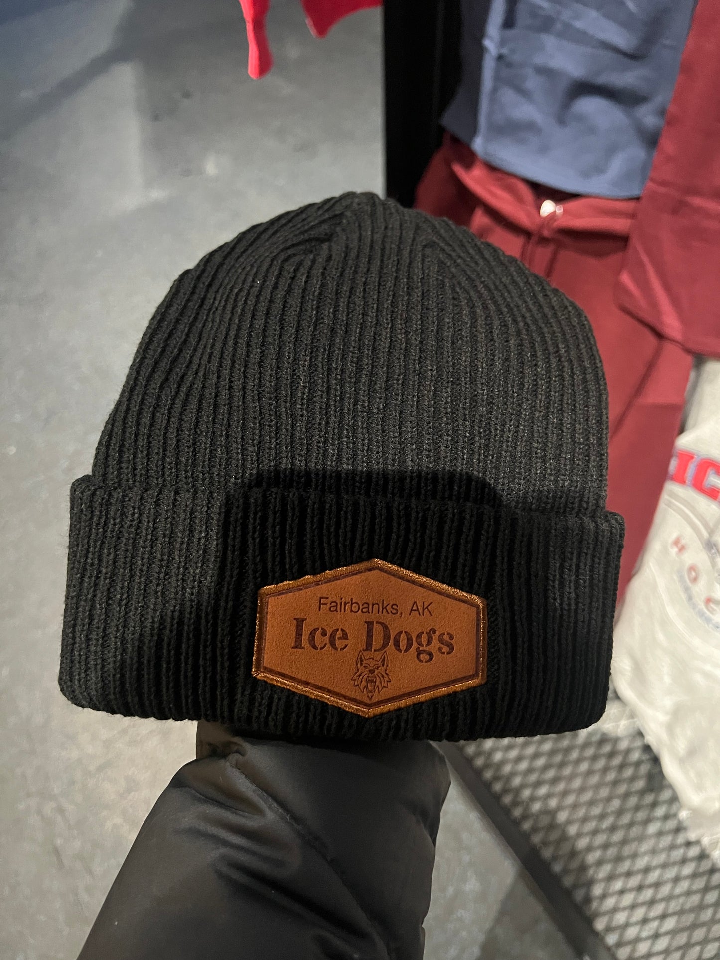 Ice Dogs Pom/Beanie Hats