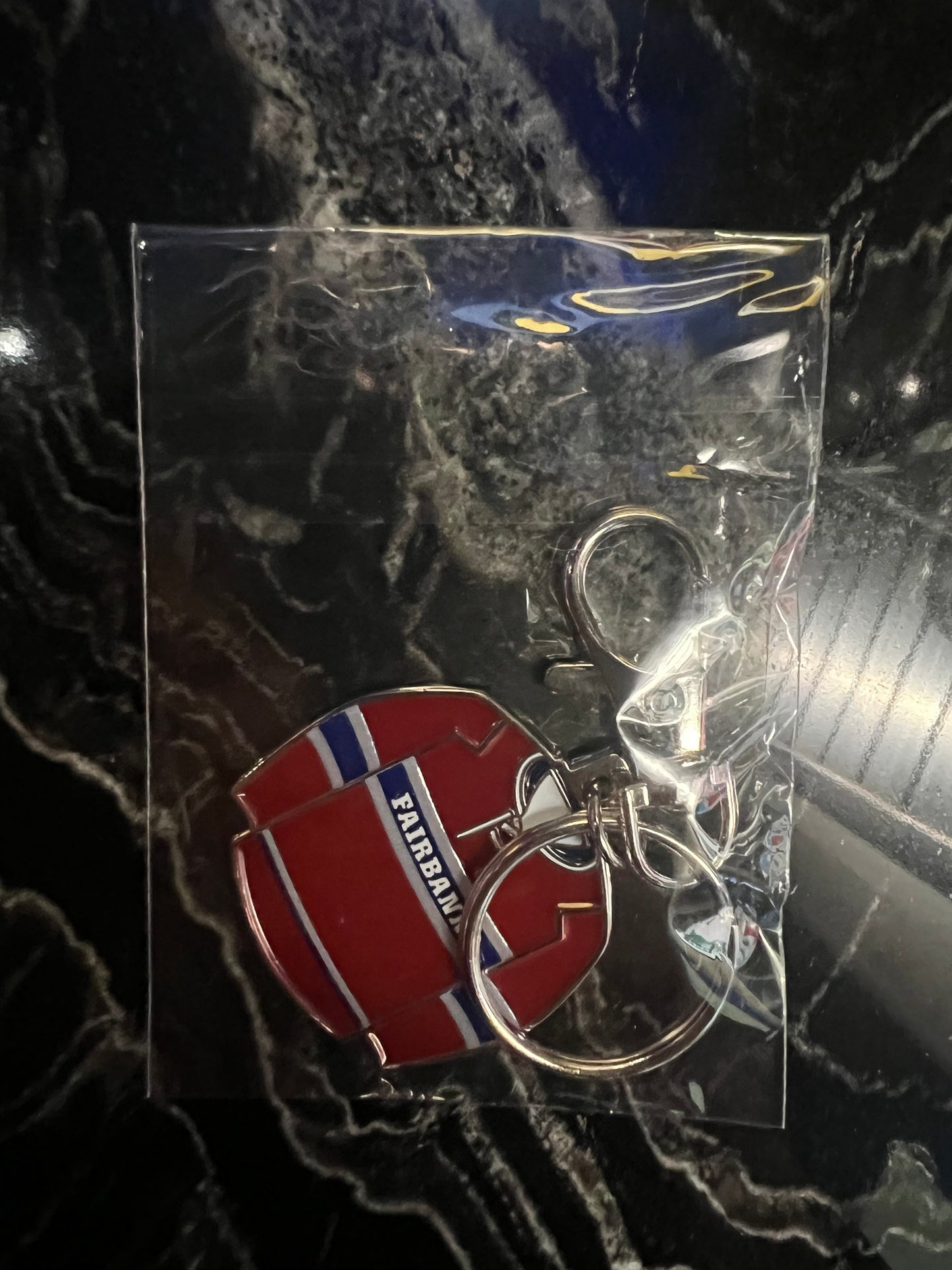 Ice dog keychain