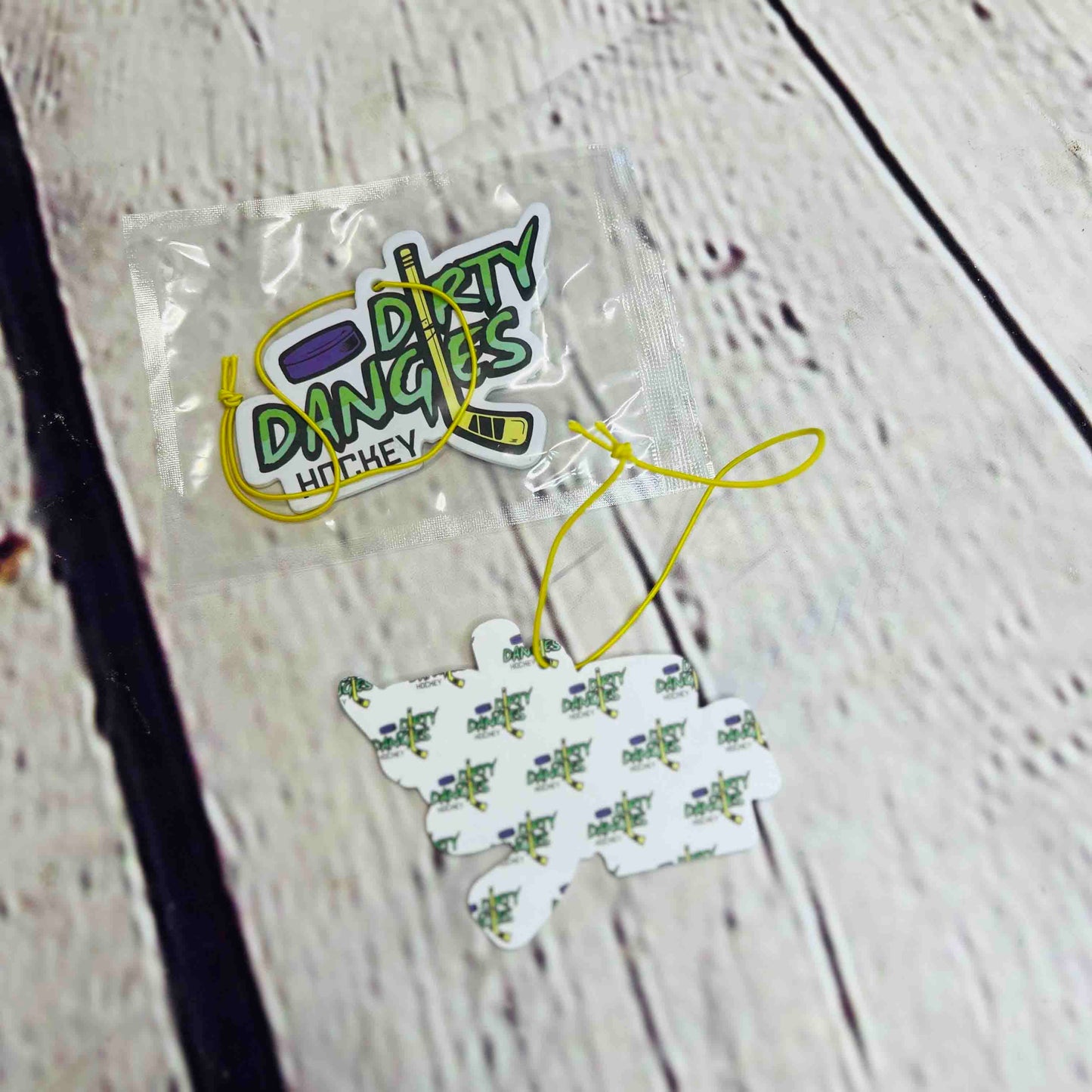 Dirty Dangles Hockey Car Air Fresheners