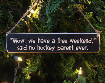 "Wow, we have a free weekend..." Ornament Painted Pastimes
