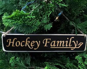 "Hockey Family" Ornament