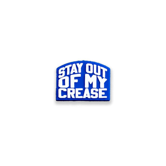 Stay out of My Crease Hockey Shoe Charm