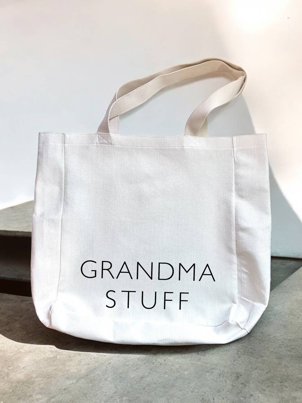 Grandma Stuff Canvas Tote Bag