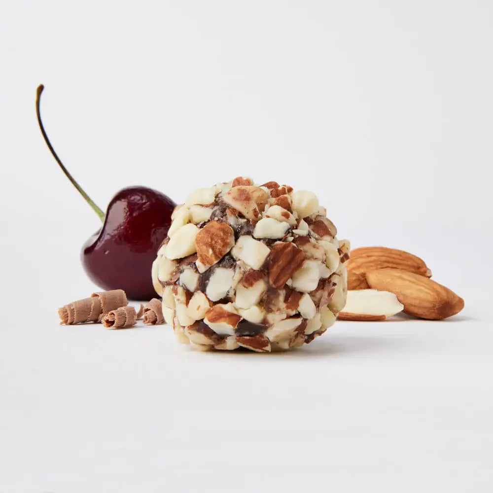 The GFB: Chocolate Cherry Almond Gluten Free Protein Bites