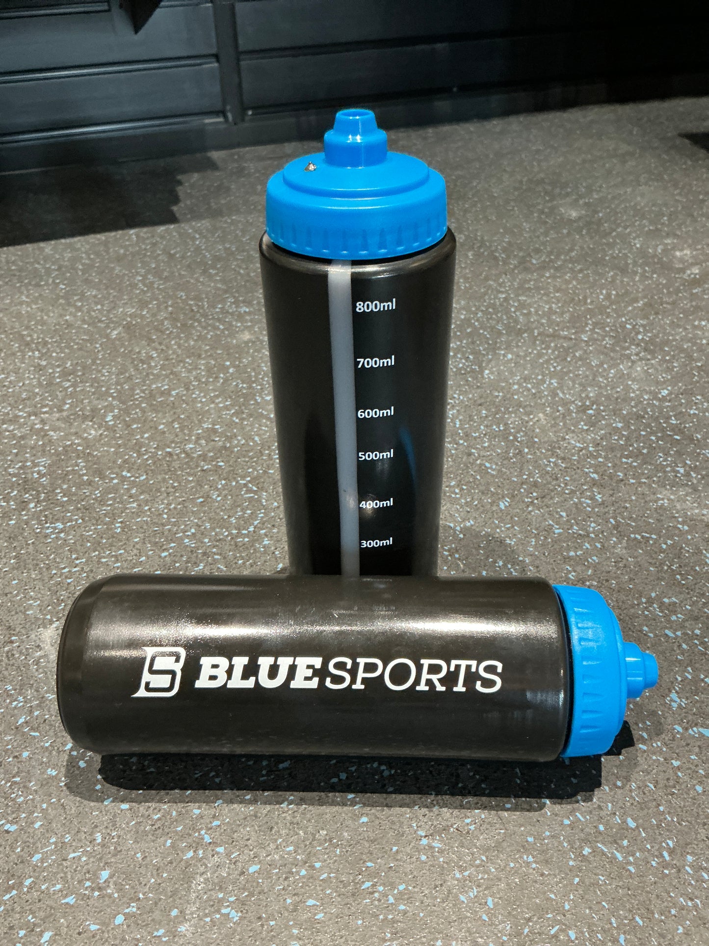 Blue Sports Water Bottle
