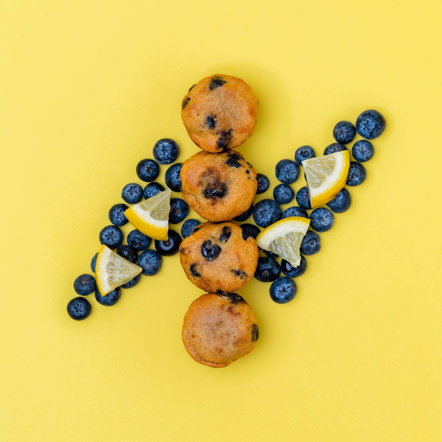 Lemon Blueberry Mini Muffins
