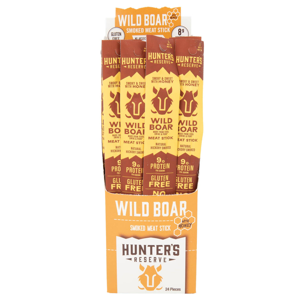 Wild Boar Meat Sticks - 24 Pack
