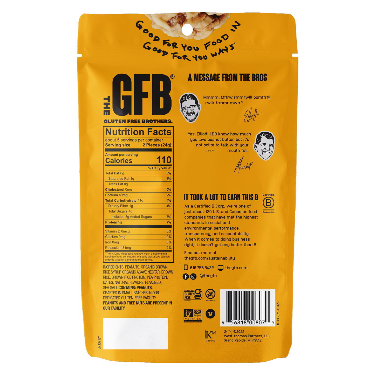 The GFB: Peanut Butter Gluten Free Protein Bites