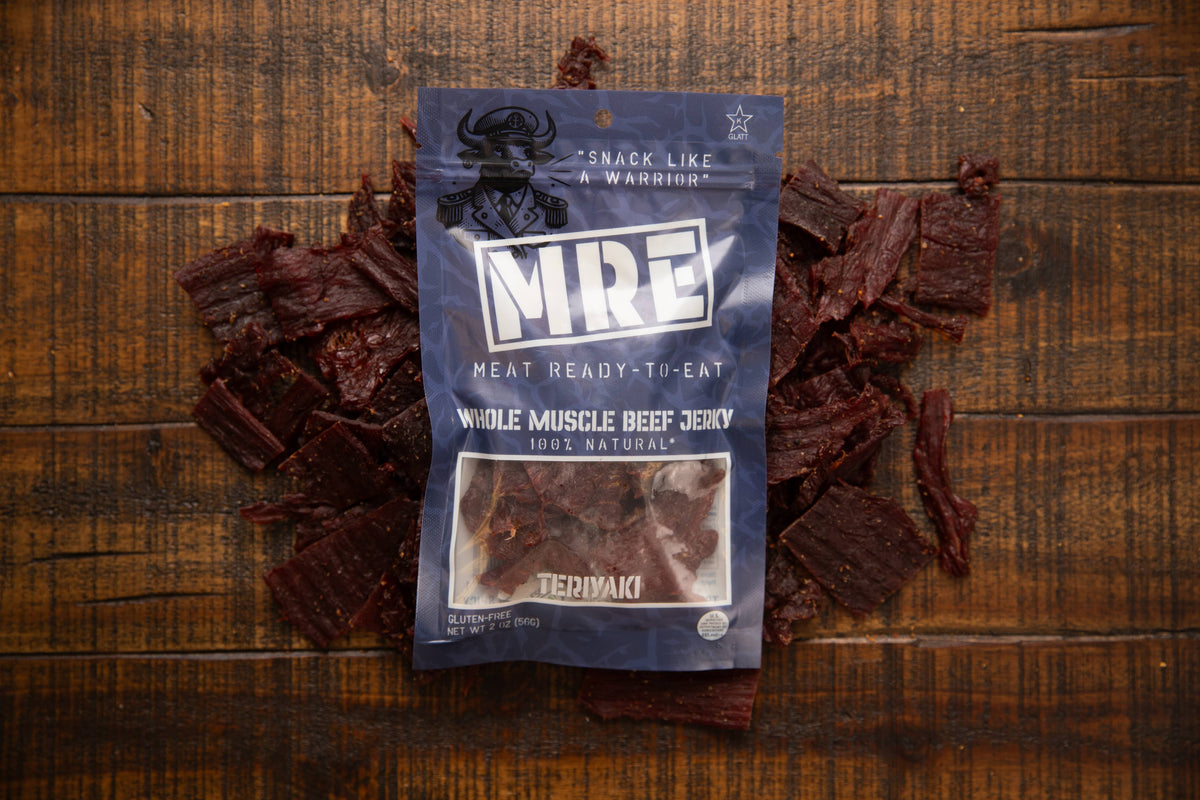 Teriyaki Whole Muscle Kosher Beef Jerky - The Comoo-dore