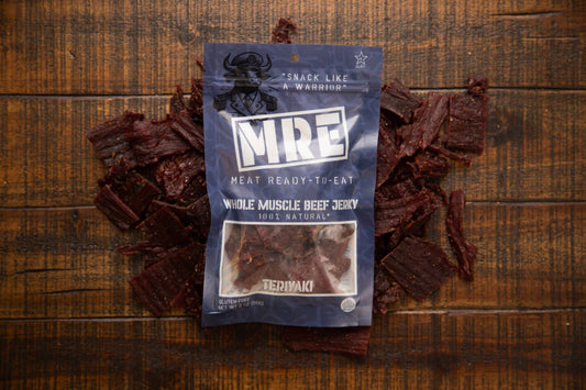 Teriyaki Whole Muscle Kosher Beef Jerky - The Comoo-dore