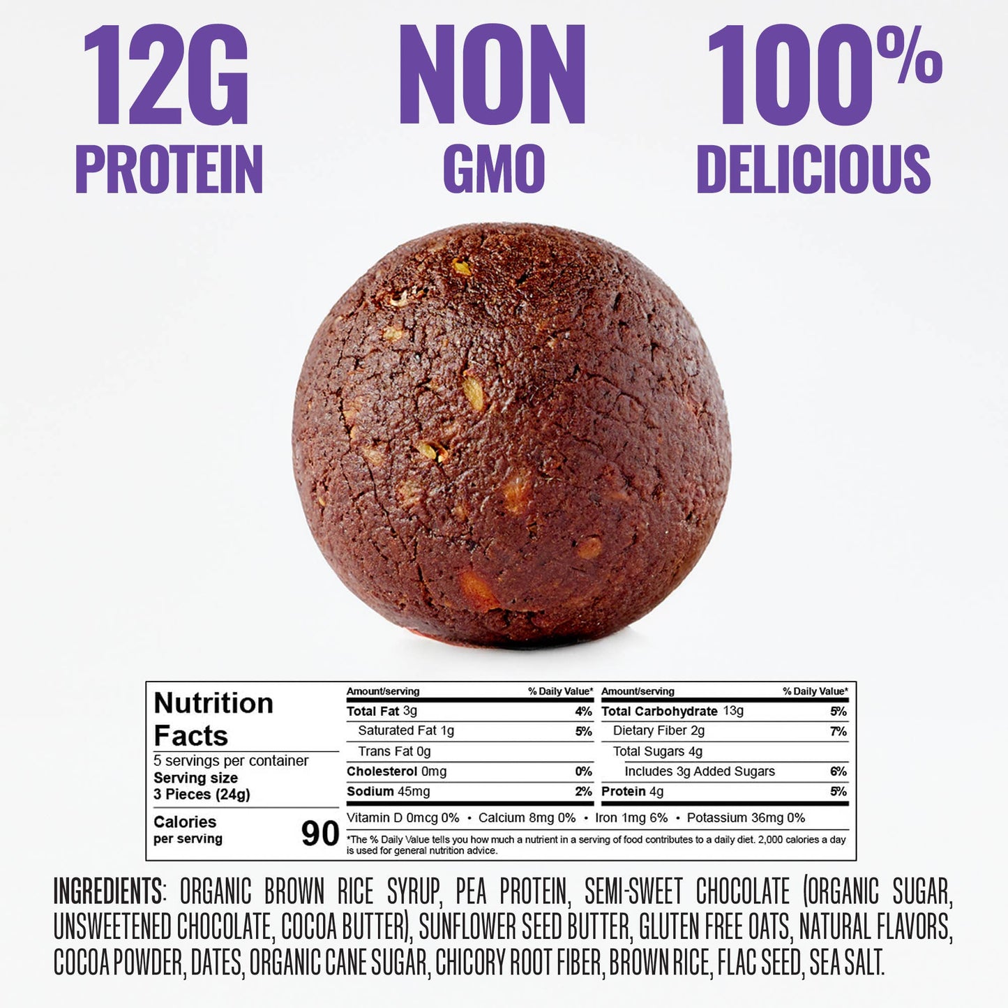 The GFB Fudge Brownie Cookie Bites (Nut Free)