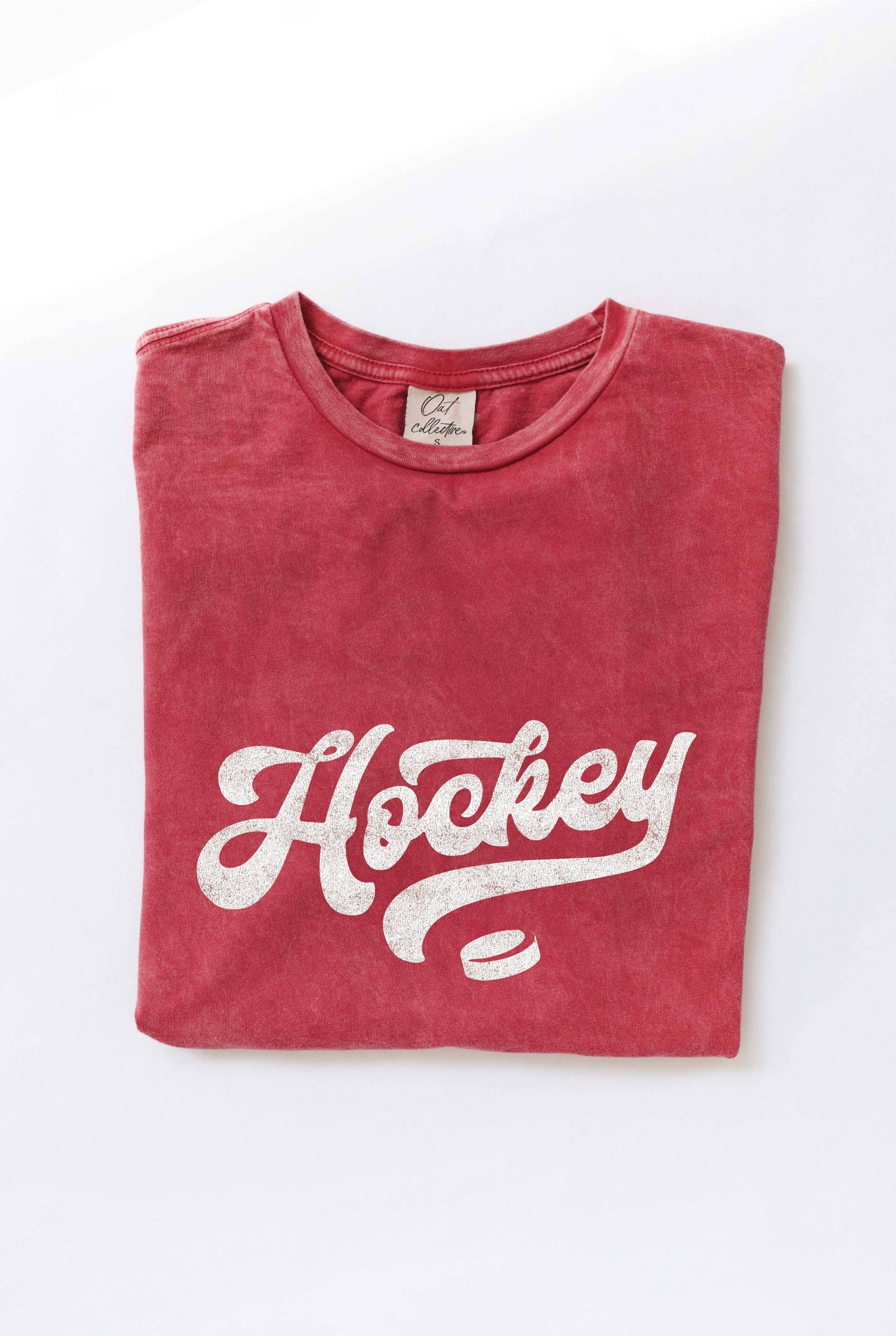 HOCKEY Mineral Washed Graphic Top