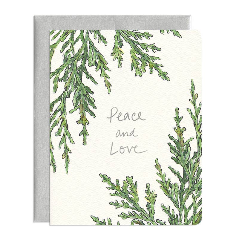 Juniper Peace Card