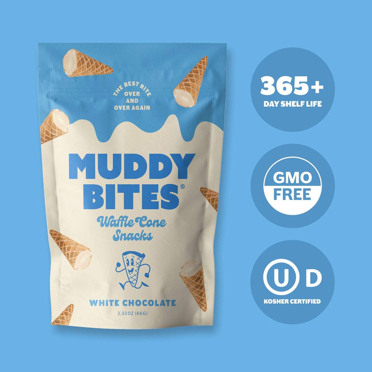 Muddy Bites- White Chocolate