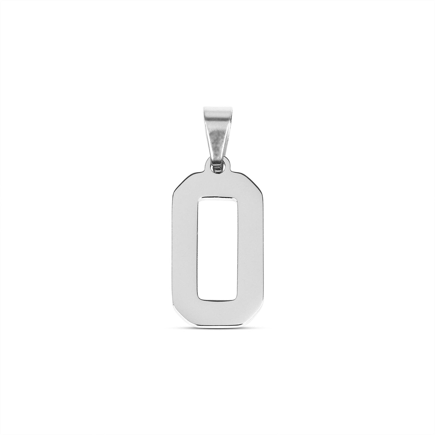 Stainless Steel Sport Number Pendants