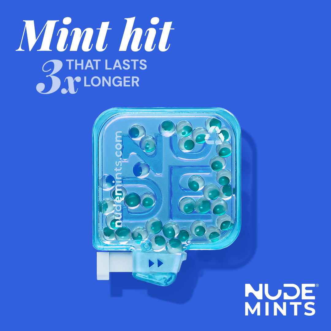 NUDE Mints - Concentrated Liquid Mint Capsules (Ice Shot)