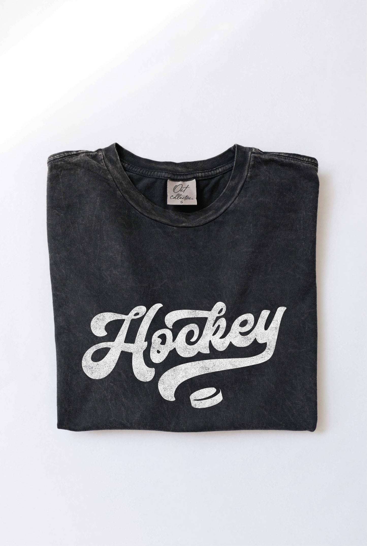 HOCKEY Mineral Washed Graphic Top