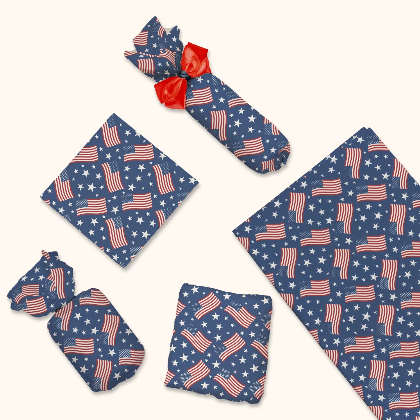 American Flag Designer Printed Tissue Paper for Gift Bags