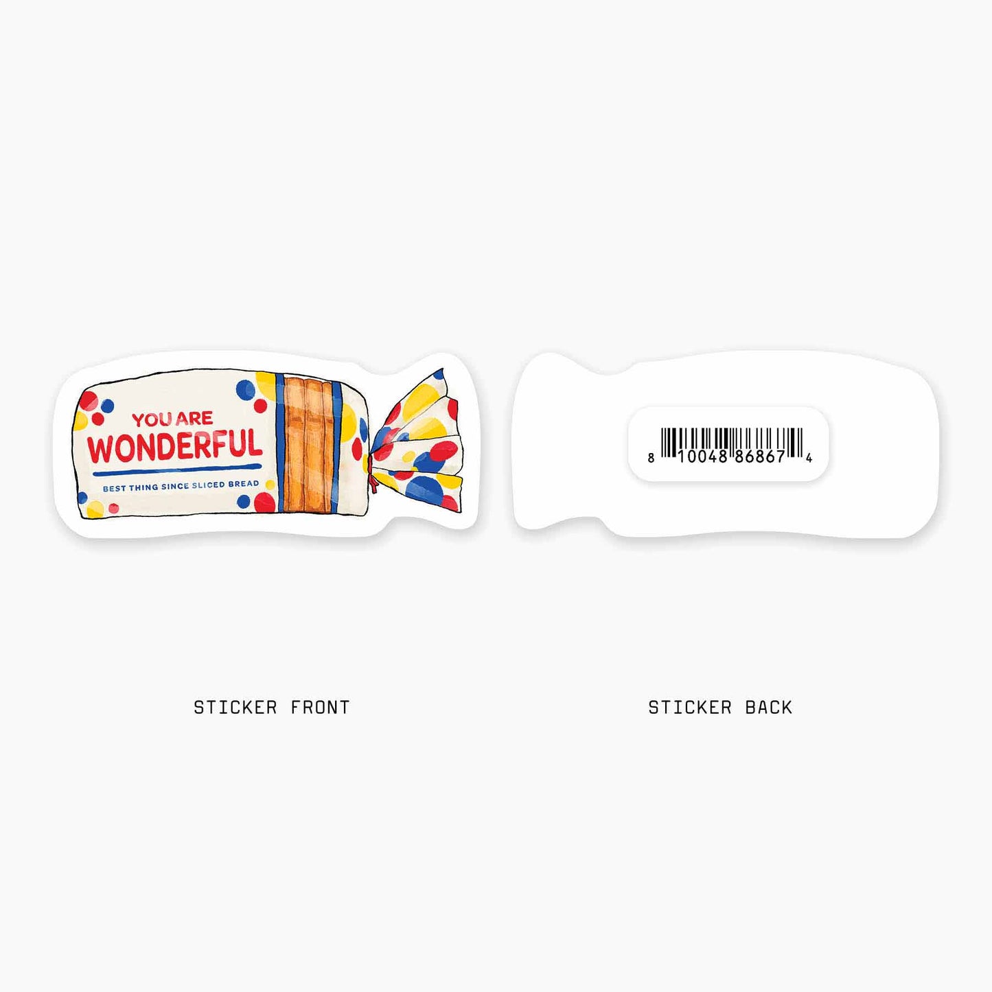 Wonderful - 3" Art Sticker
