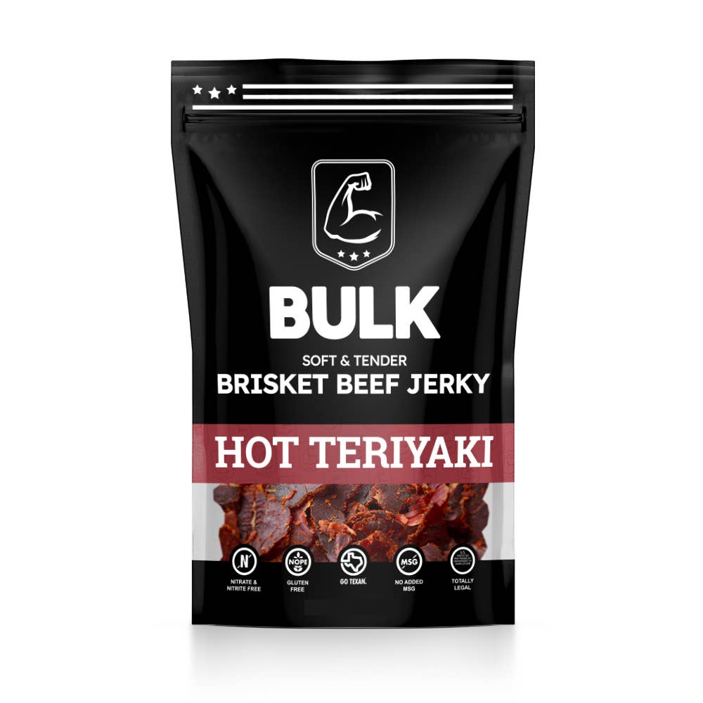 BULK Brisket Beef Jerky - All Natural