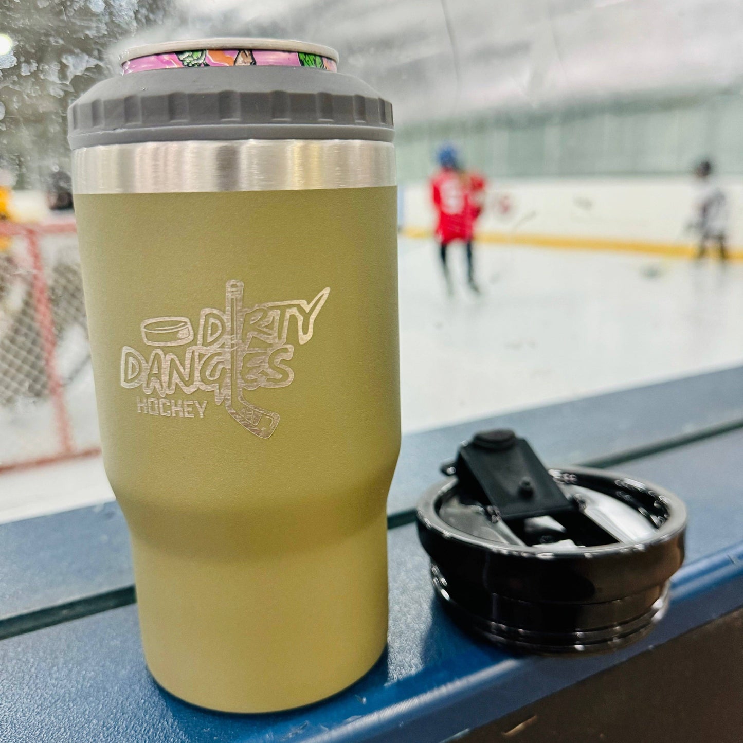 12 oz 4 in 1 Rink Ready Tumbler - Dirty Dangles Hockey