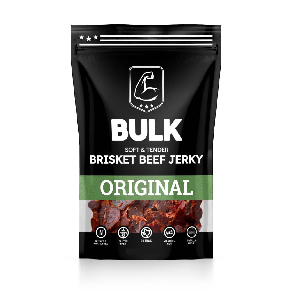 BULK Brisket Beef Jerky - All Natural