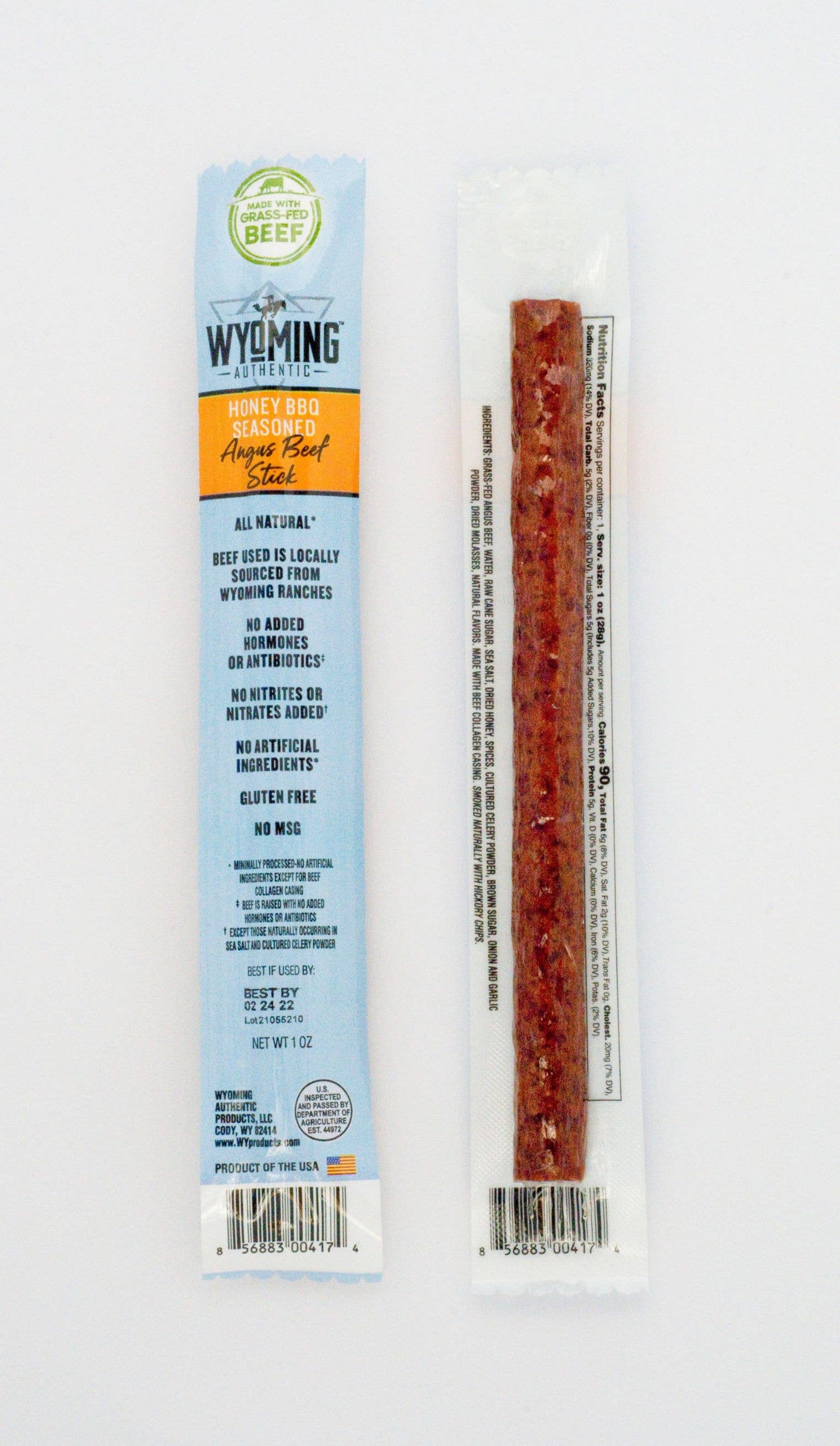 1 oz. Honey BBQ Beef Sticks