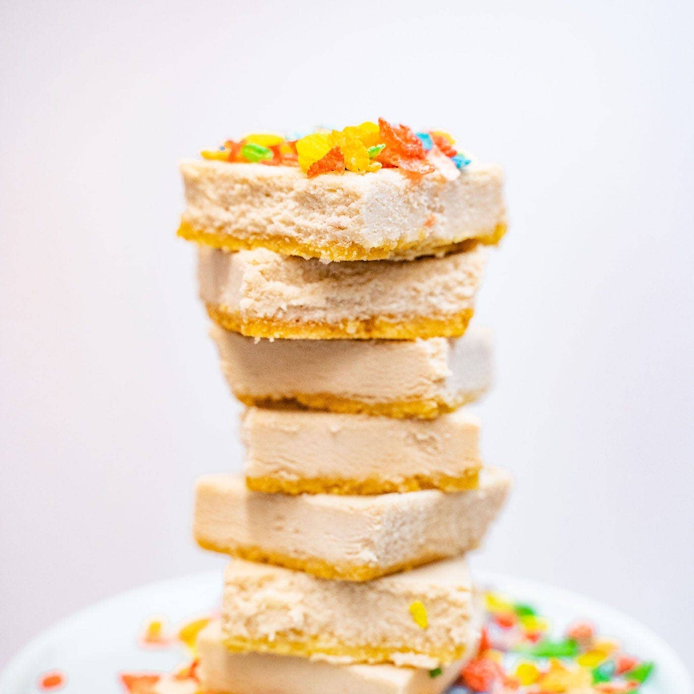 Gourmet Tutti Frutti Protein Cheesecake (Keto)