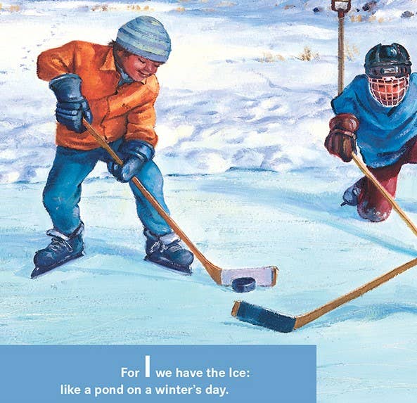 Z is for Zamboni: A Hockey board book