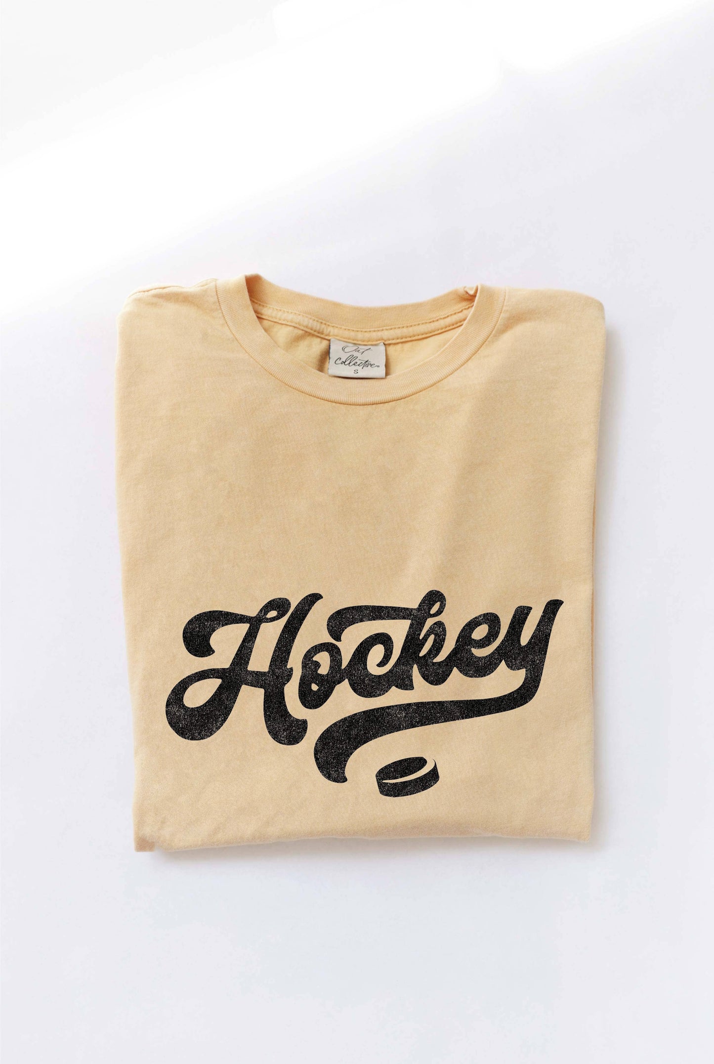 HOCKEY Mineral Washed Graphic Top