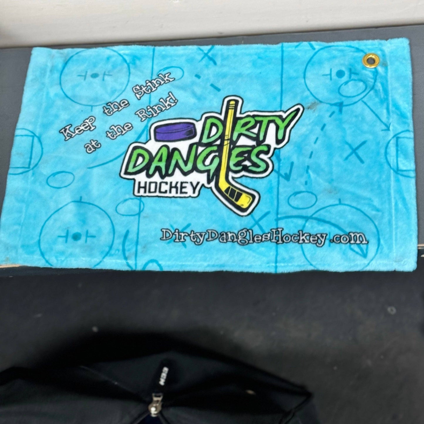 Bench and Skate Towels (11in x 18in) - Dirty Dangles Hockey