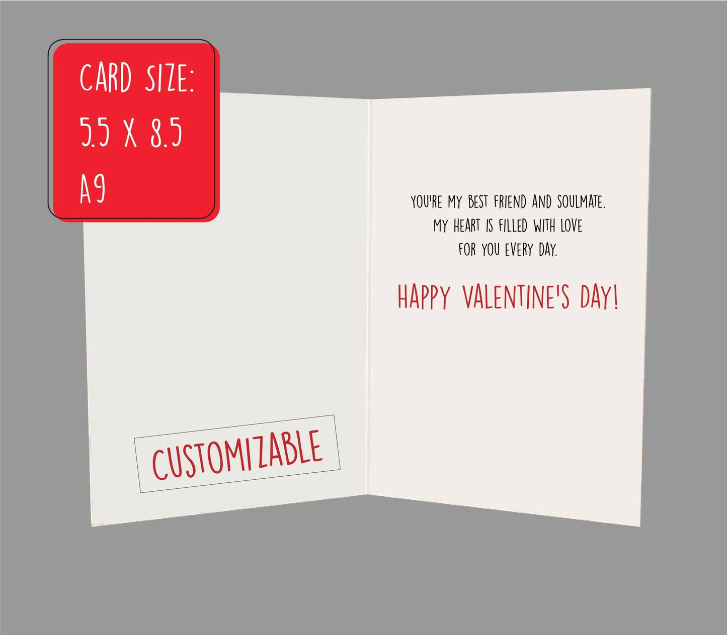 Cute Stud Muffin Valentine's Day Card for him/husband/boyfrined