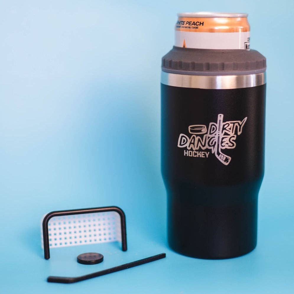 12 oz 4 in 1 Rink Ready Tumbler - Dirty Dangles Hockey