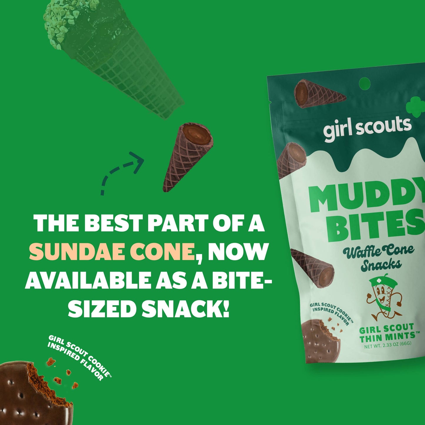 Muddy Bites- Girl Scout Thin Mint™