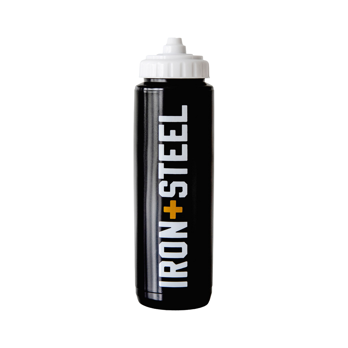 Iron+Steel Hockey Water Bottle