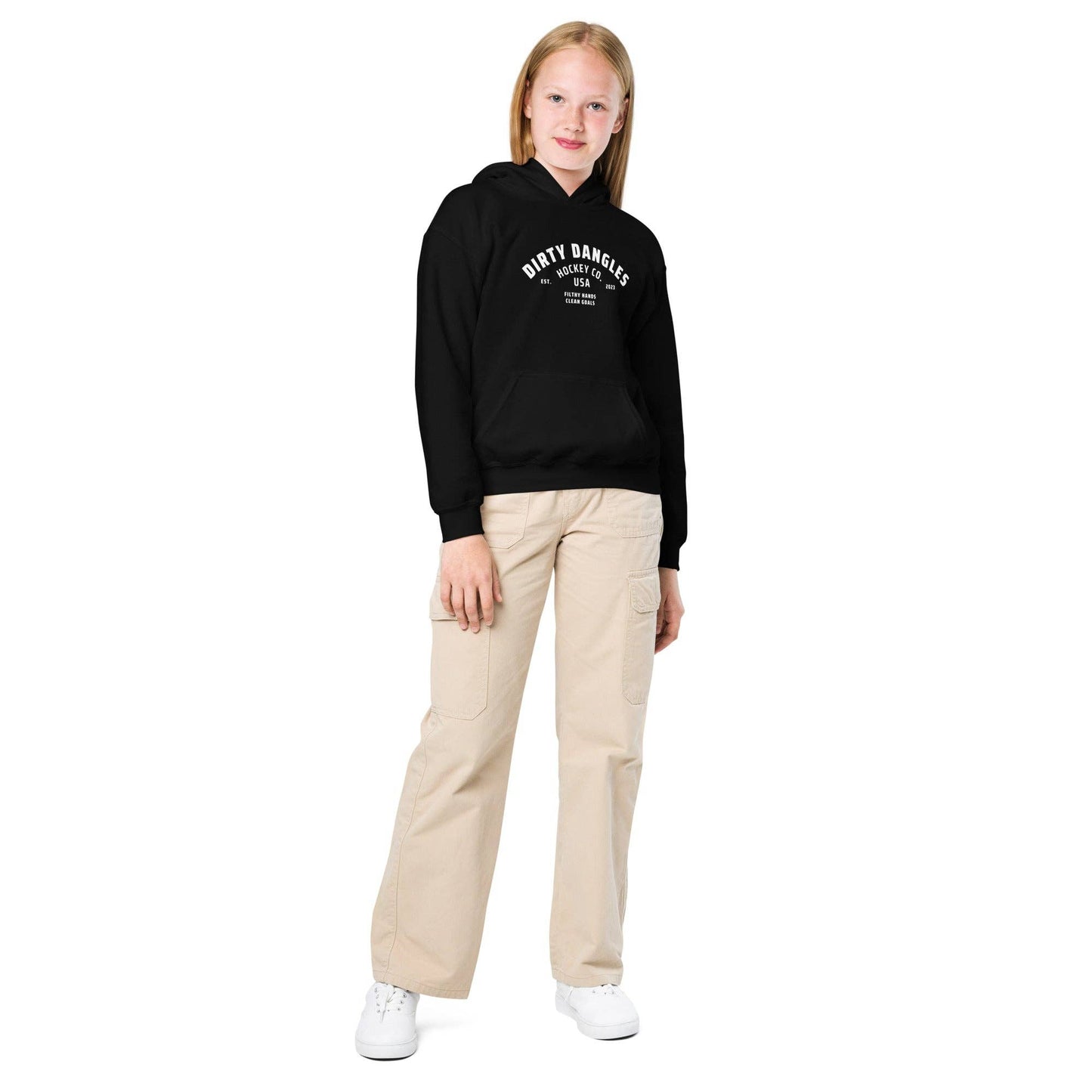 Youth Dirty Dangles Hockey Co Pullover Hoodie