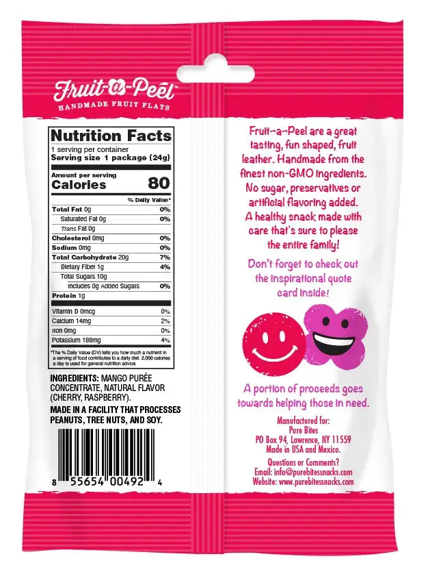 Fruit-a-Peel Sweet Melon Medley Fruit Flats