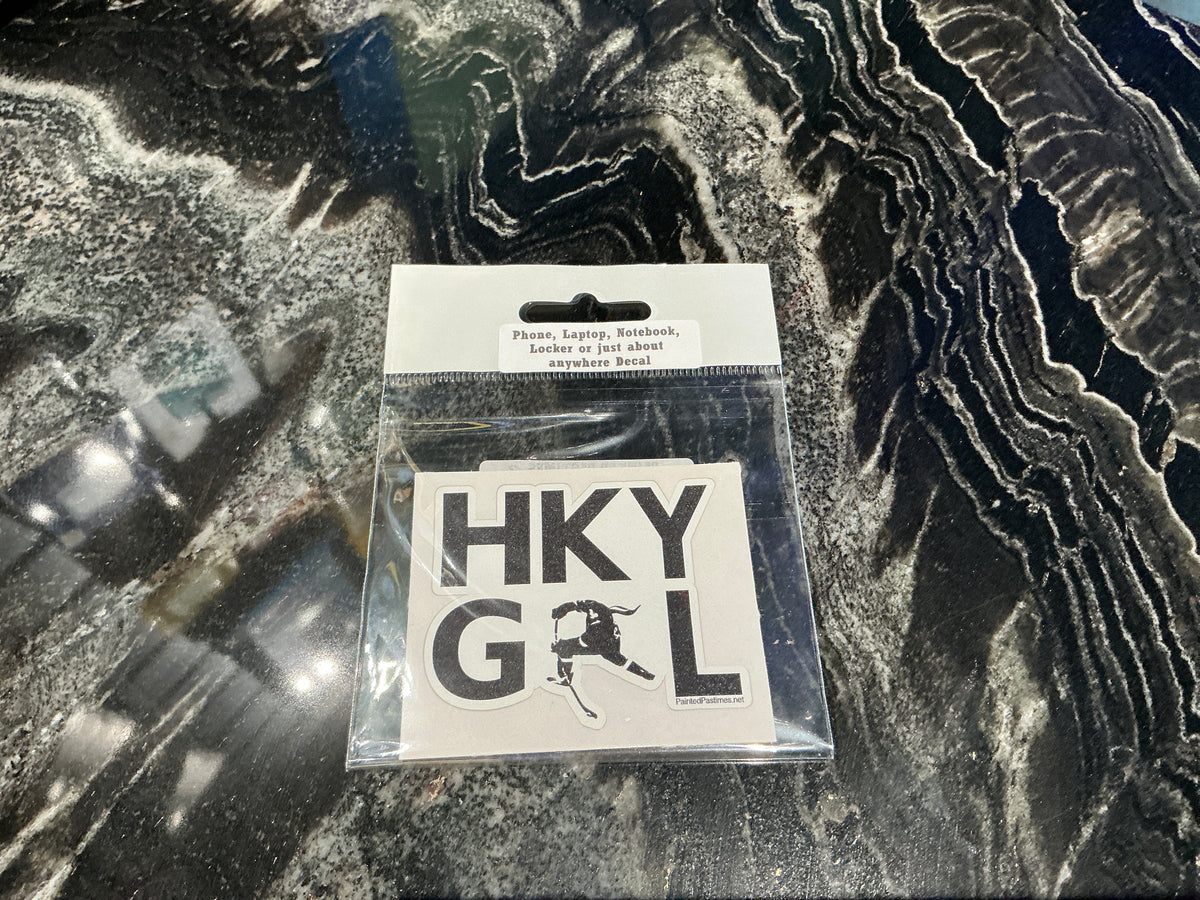 HKY GRL Sticker - Painted Past Times