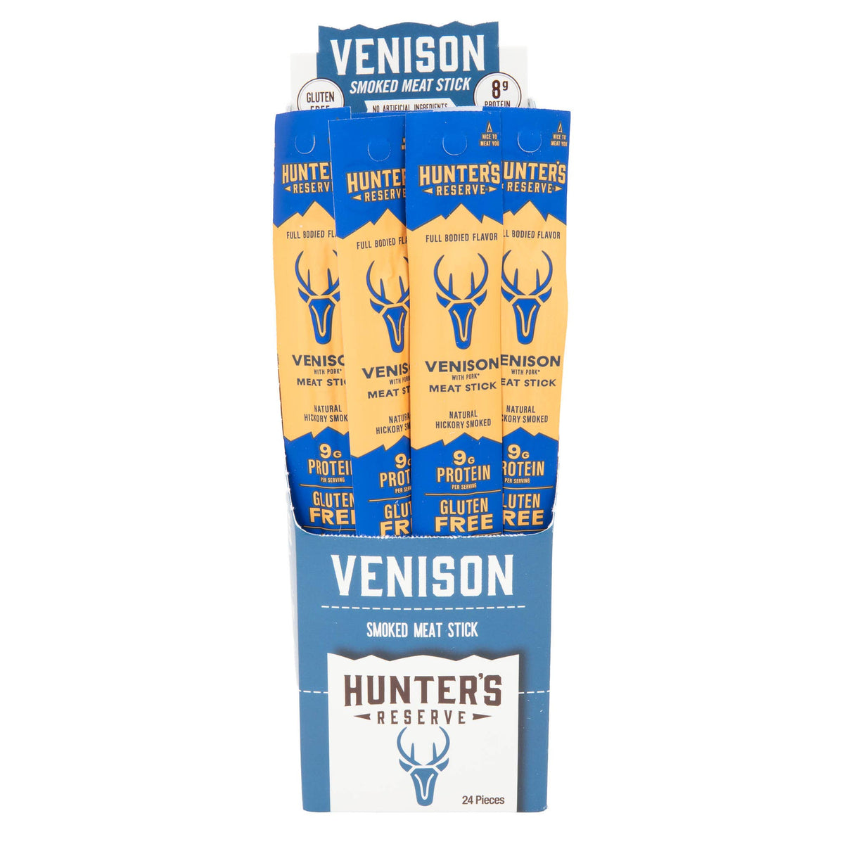Venison Meat Sticks - 24 Pack