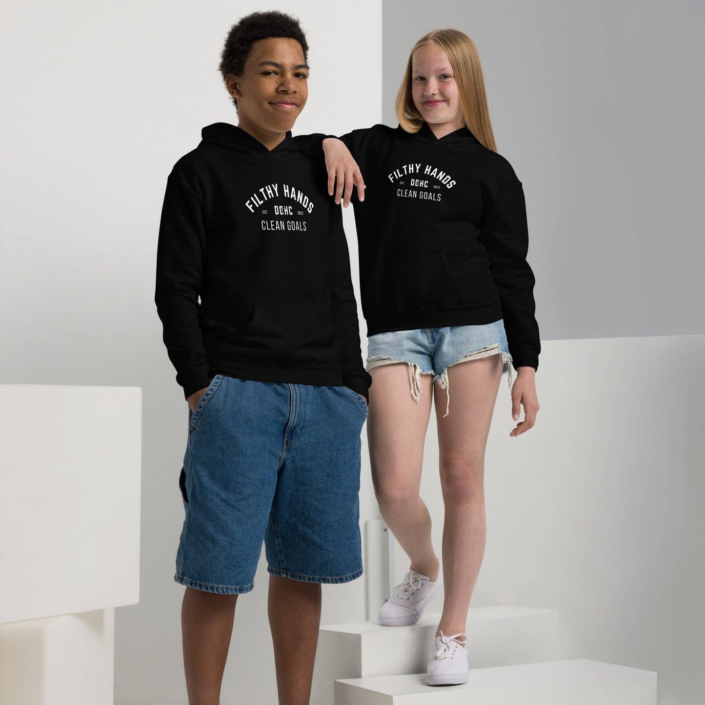 Youth Filthy Hands Clean Goals Pullover Hoodie