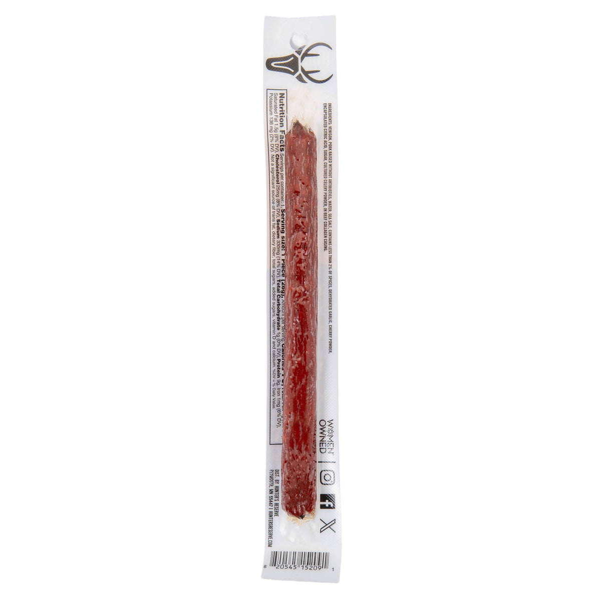 Venison Meat Sticks - 24 Pack